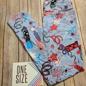 LuLaRoe Americana One Size leggings